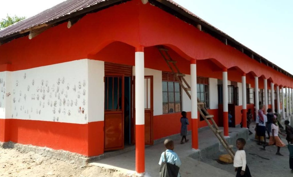original school of hope building in Uganda
