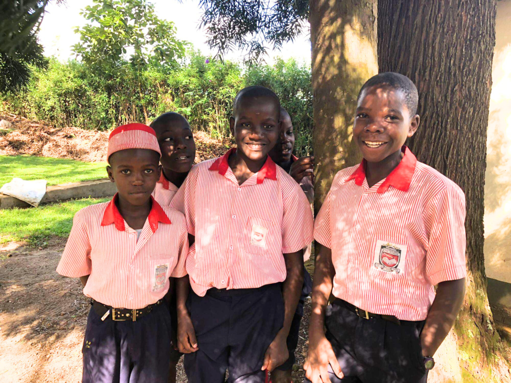 new school uniforms for school of hope kids